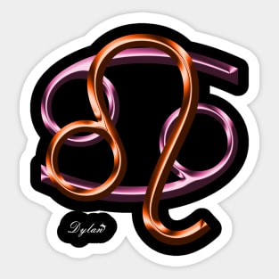 Leo Cancer Cusp Sticker